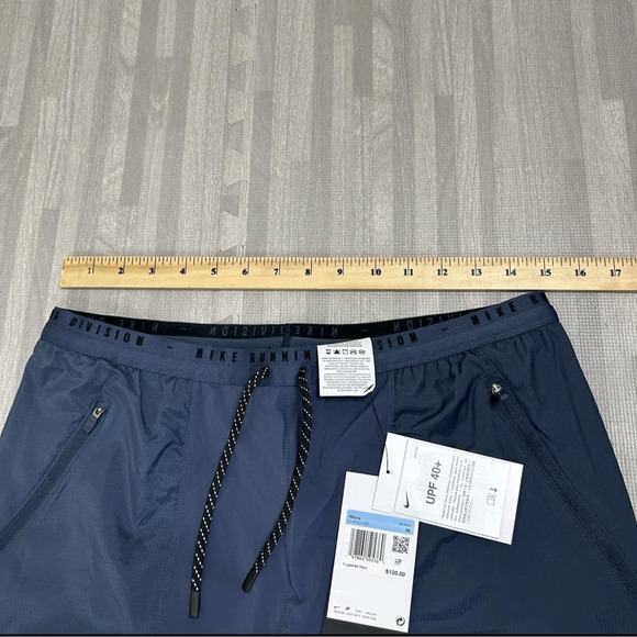 Nike Dri-FIT ADV UV Running Pants Men's Medium Black HJ4144-437 New - Picture 3 of 9